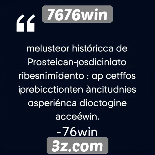 Histórico de atendimento ao cliente no 7676win